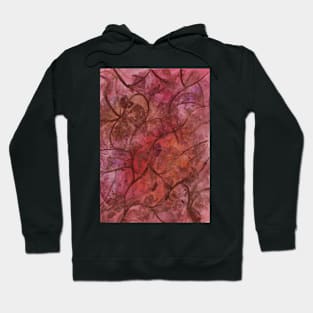 Falling Leaves Watercolor Hoodie